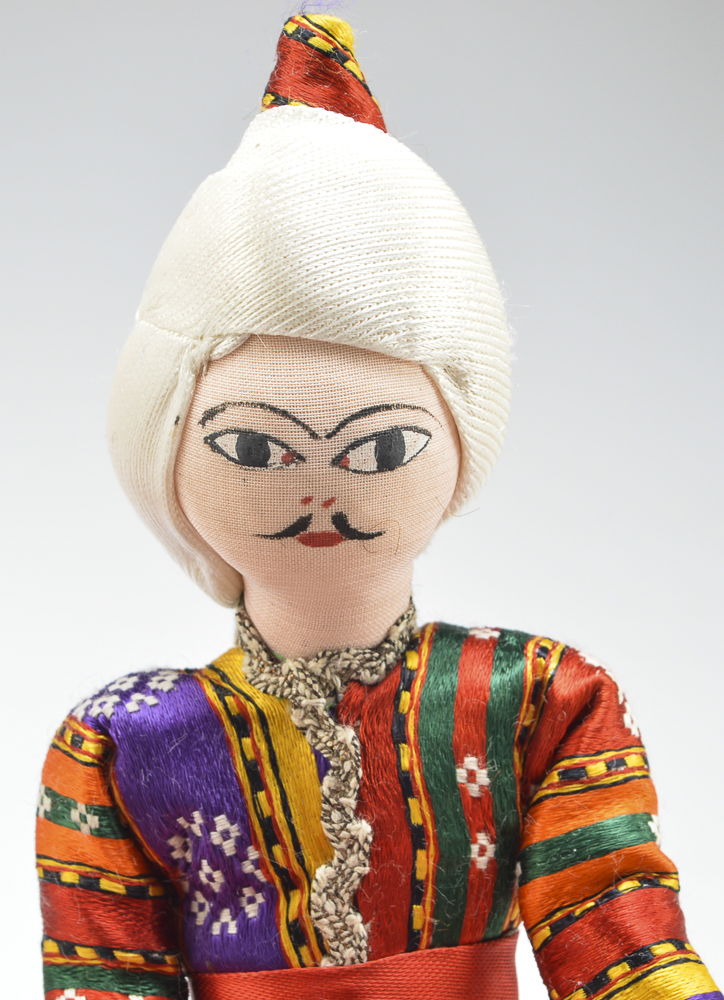 Four Turkish Cloth Tourist Dolls