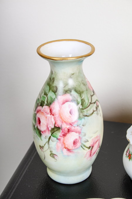 Assortment of Vintage and Antique Porcelain Decor