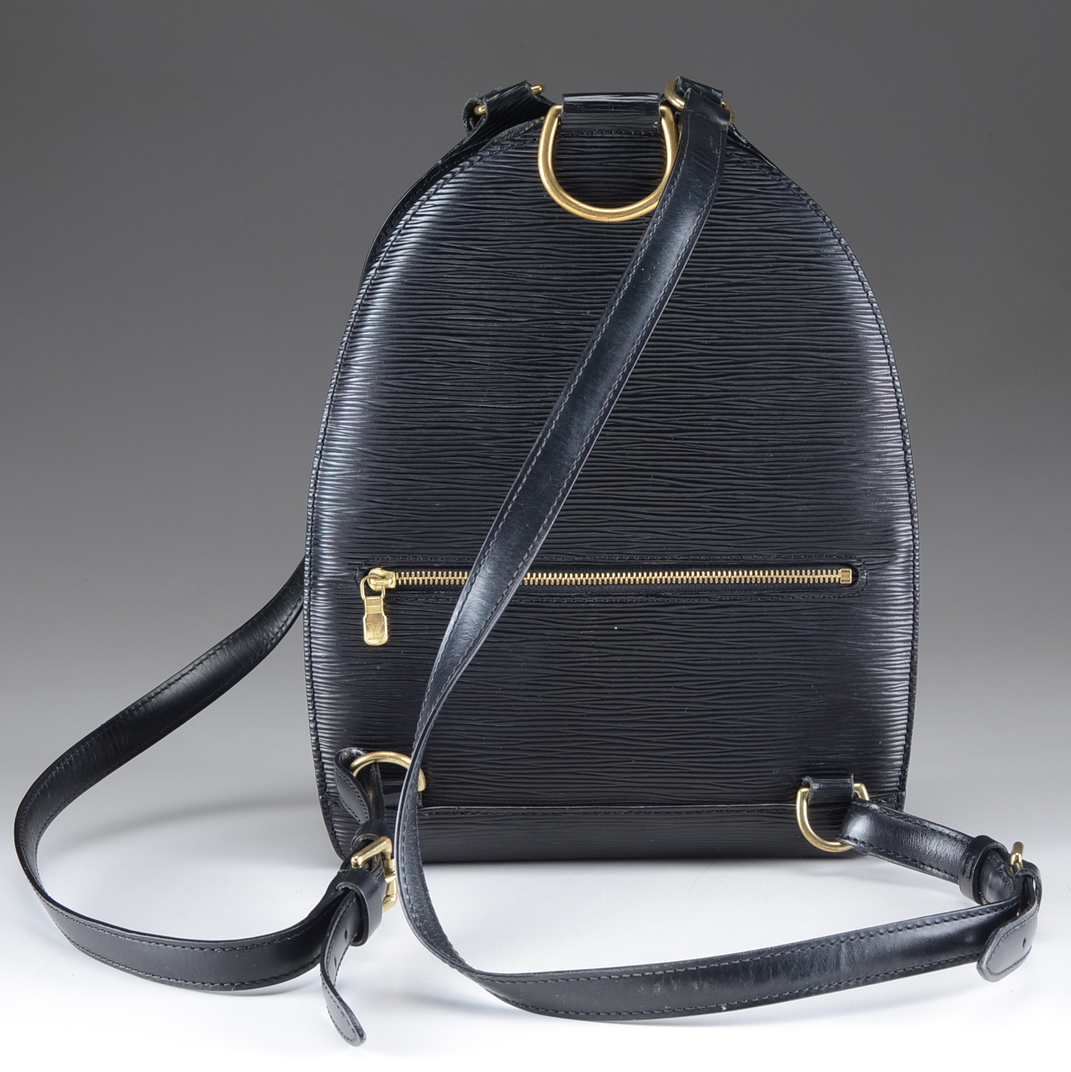 Louis Vuitton Black Epi Mabillon Backpack