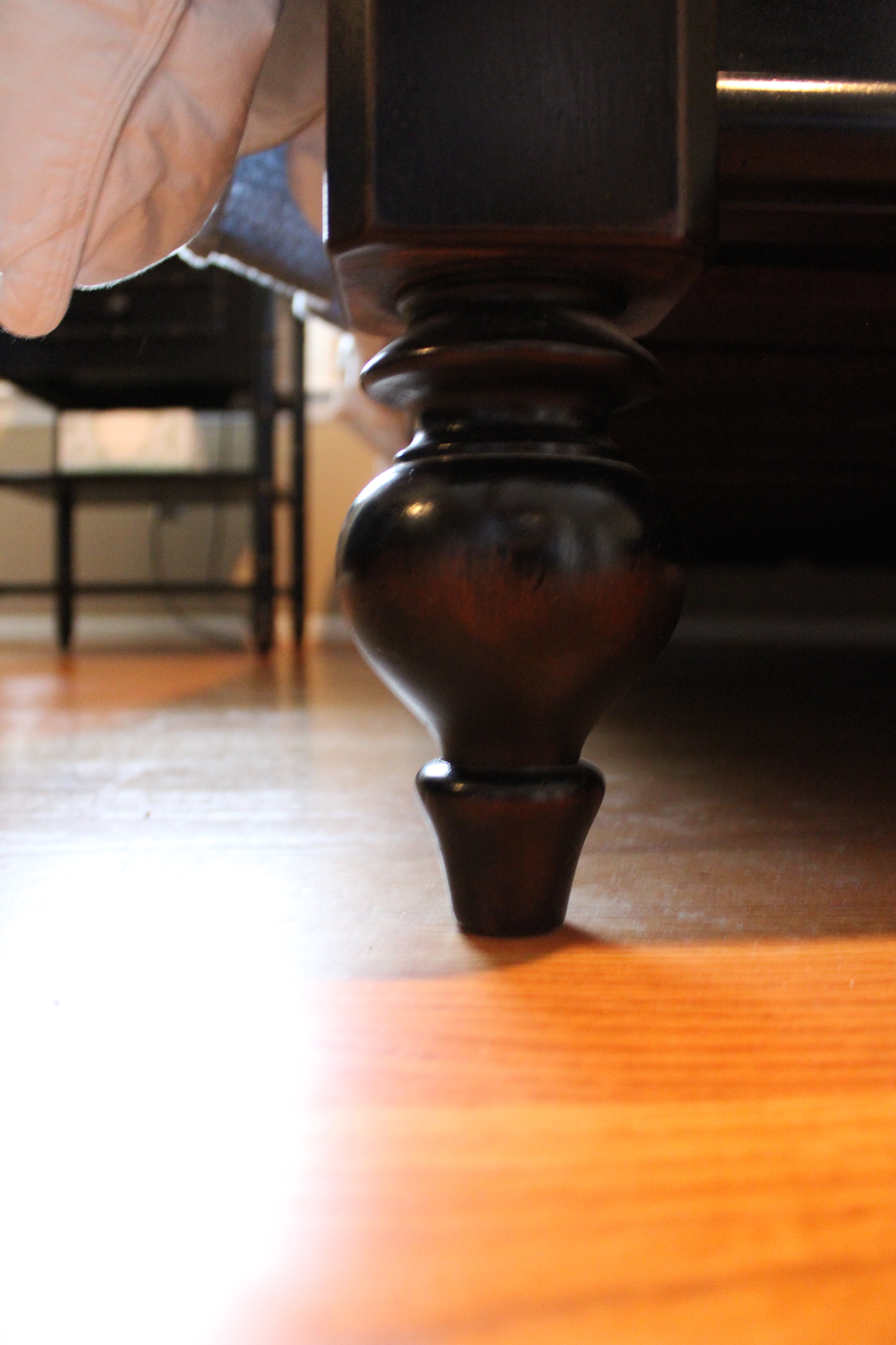 Arhaus "Belize" Four Poster Canopy Bed (Queen Size)