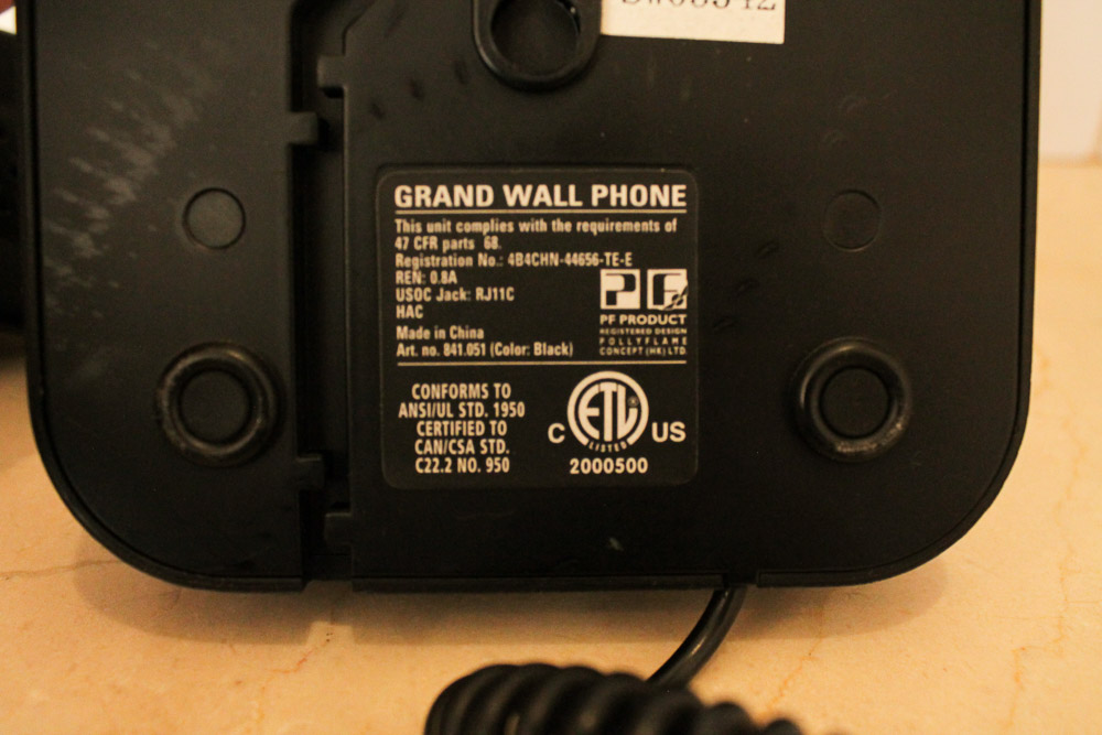 Pottery Barn Grand Wall Phone