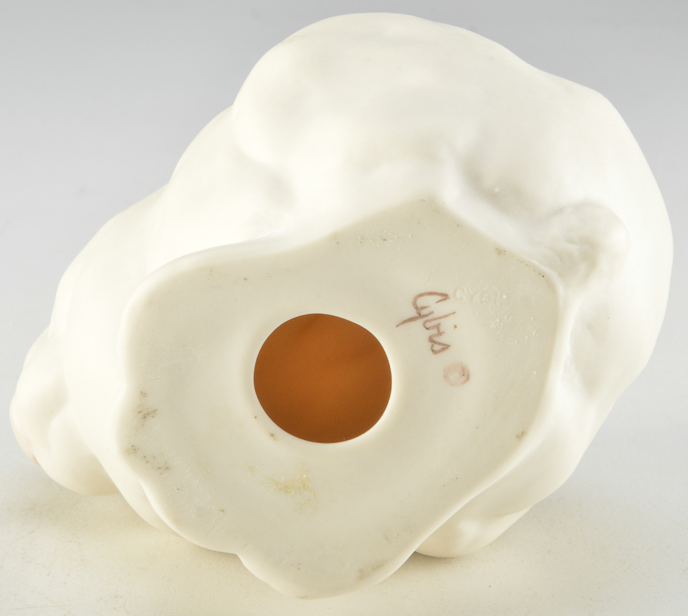 Cybis Mr. Snowball Rabbit Figurine