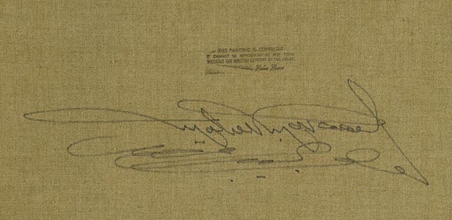 Maher Morcos Native American Portrait Painting