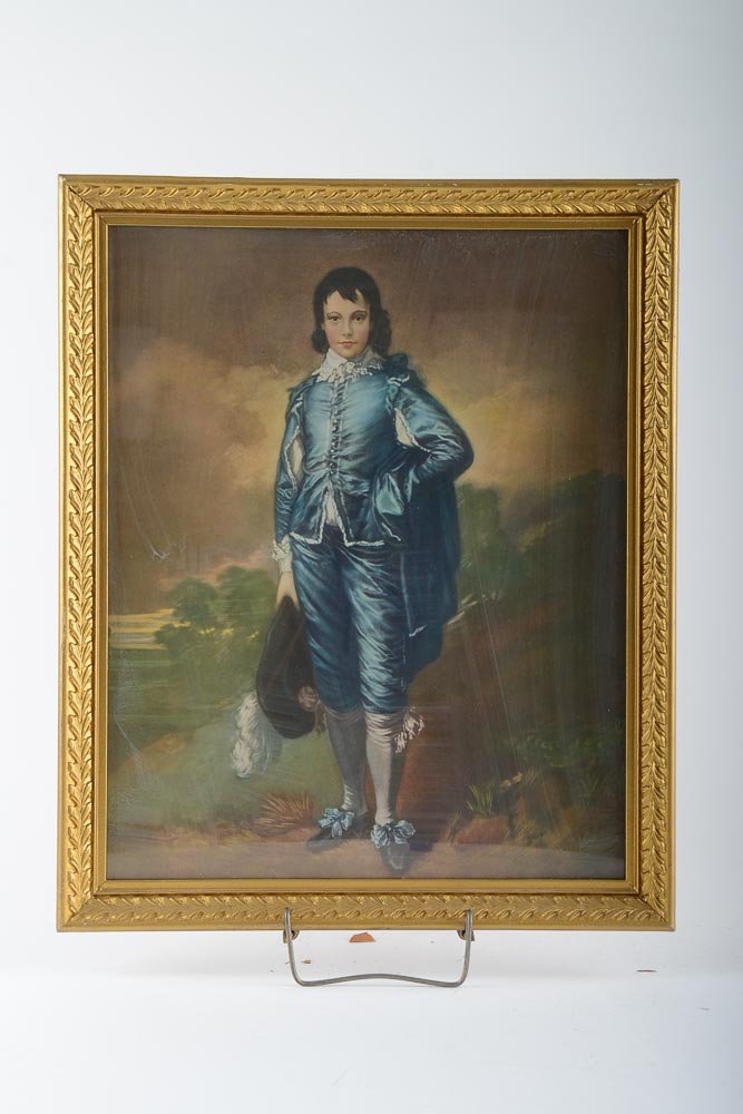 "Pinkie" and "Blue Boy" Framed Prints