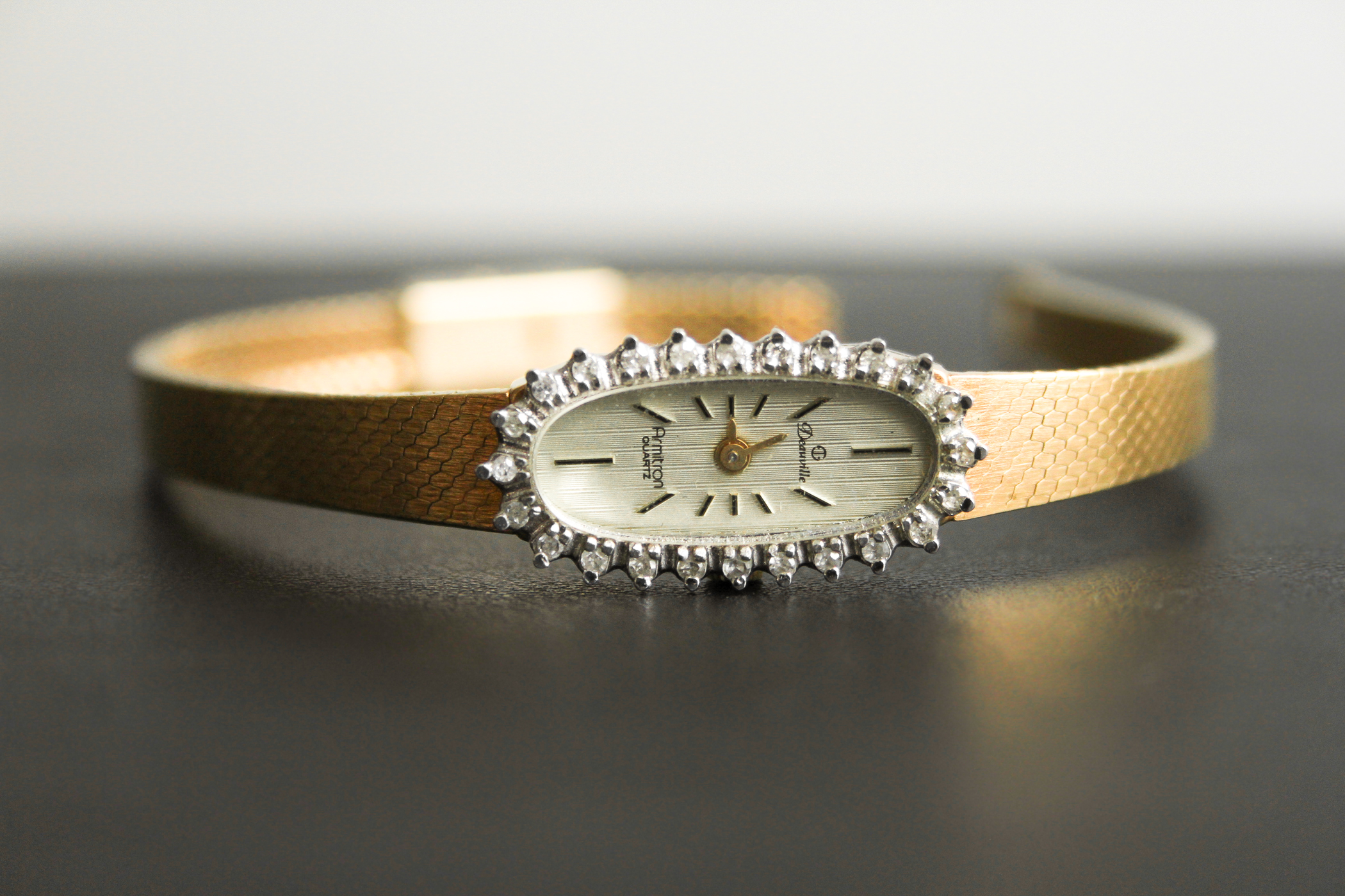 Women's Deauville Armitron Quartz Watch with Diamonds