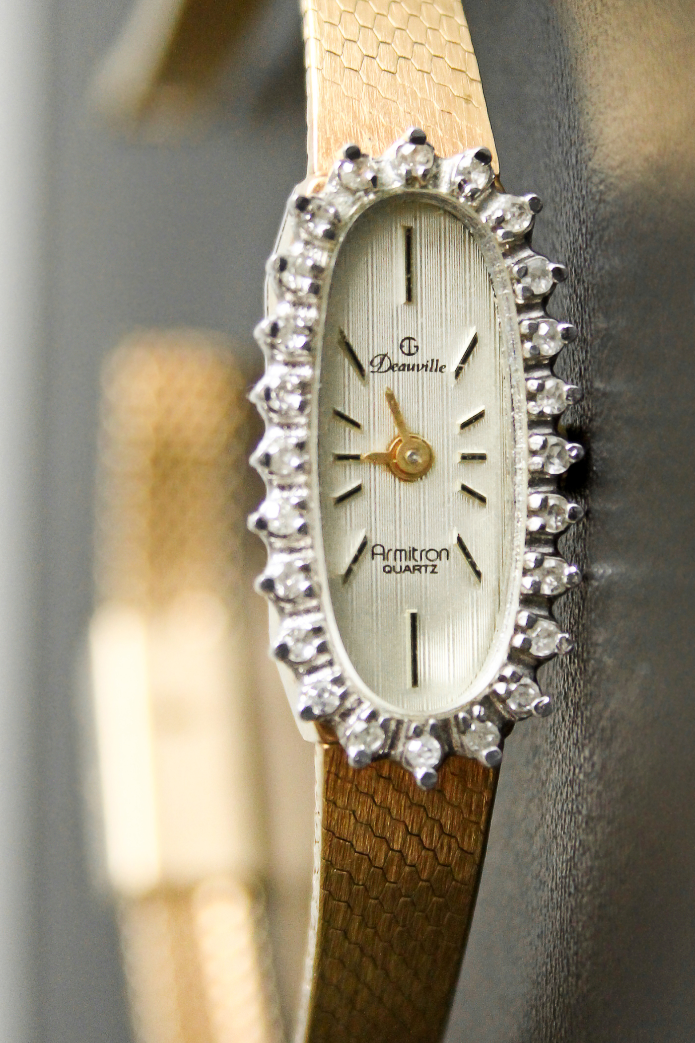Women's Deauville Armitron Quartz Watch with Diamonds