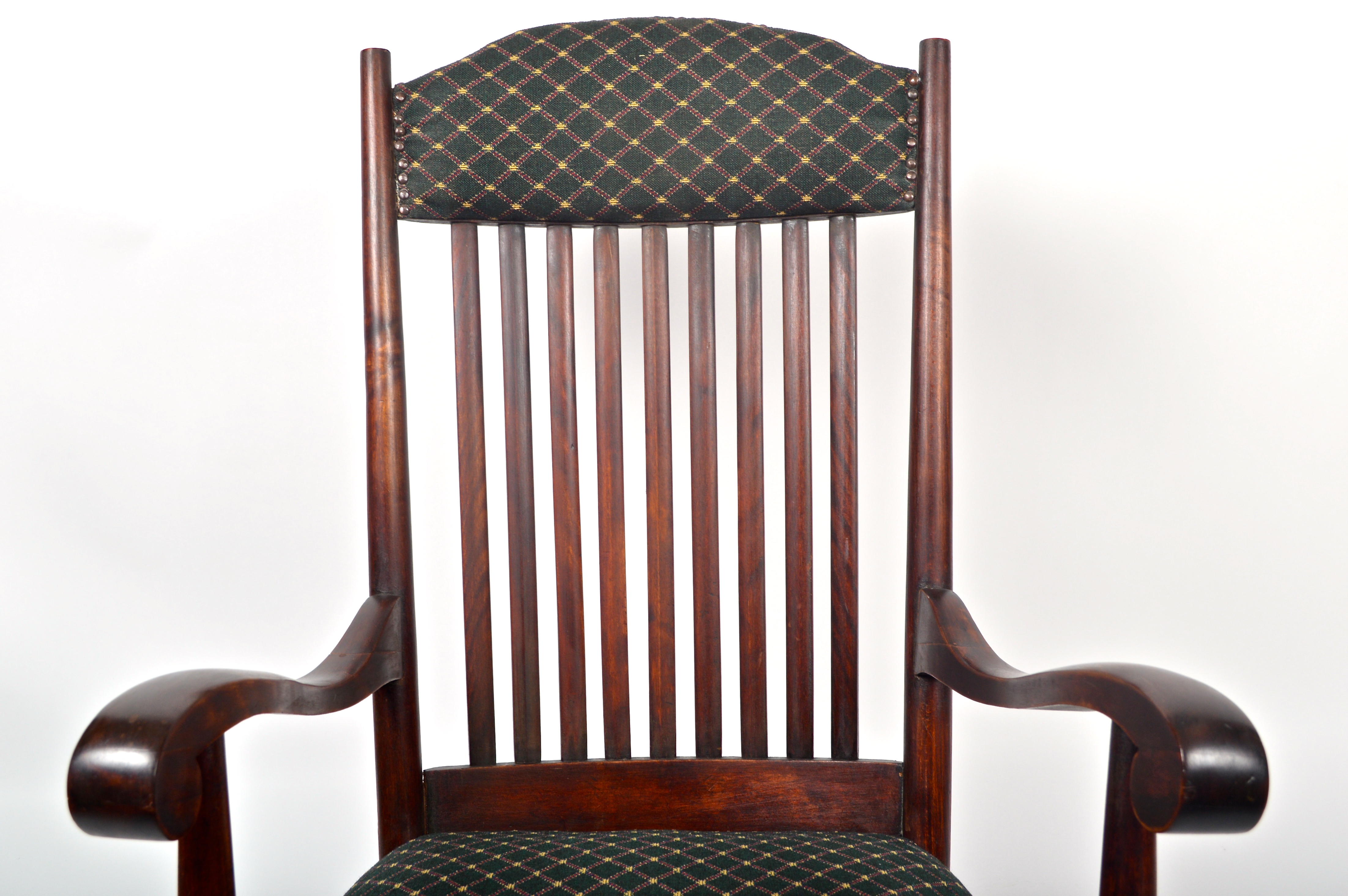 Antique Spindle Back Rocking Chair