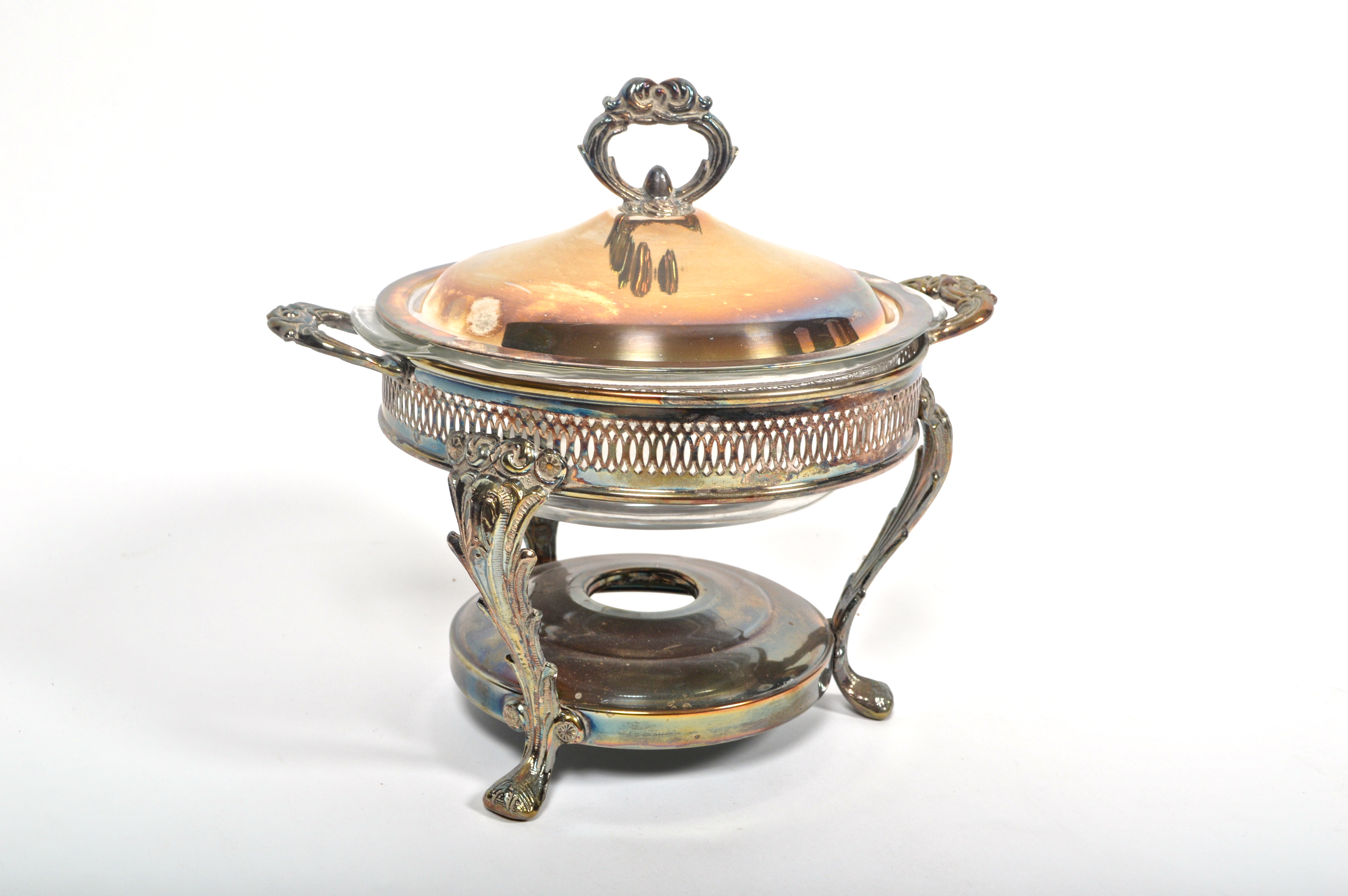 Vintage Raimond Silver Plate Chafing Dish