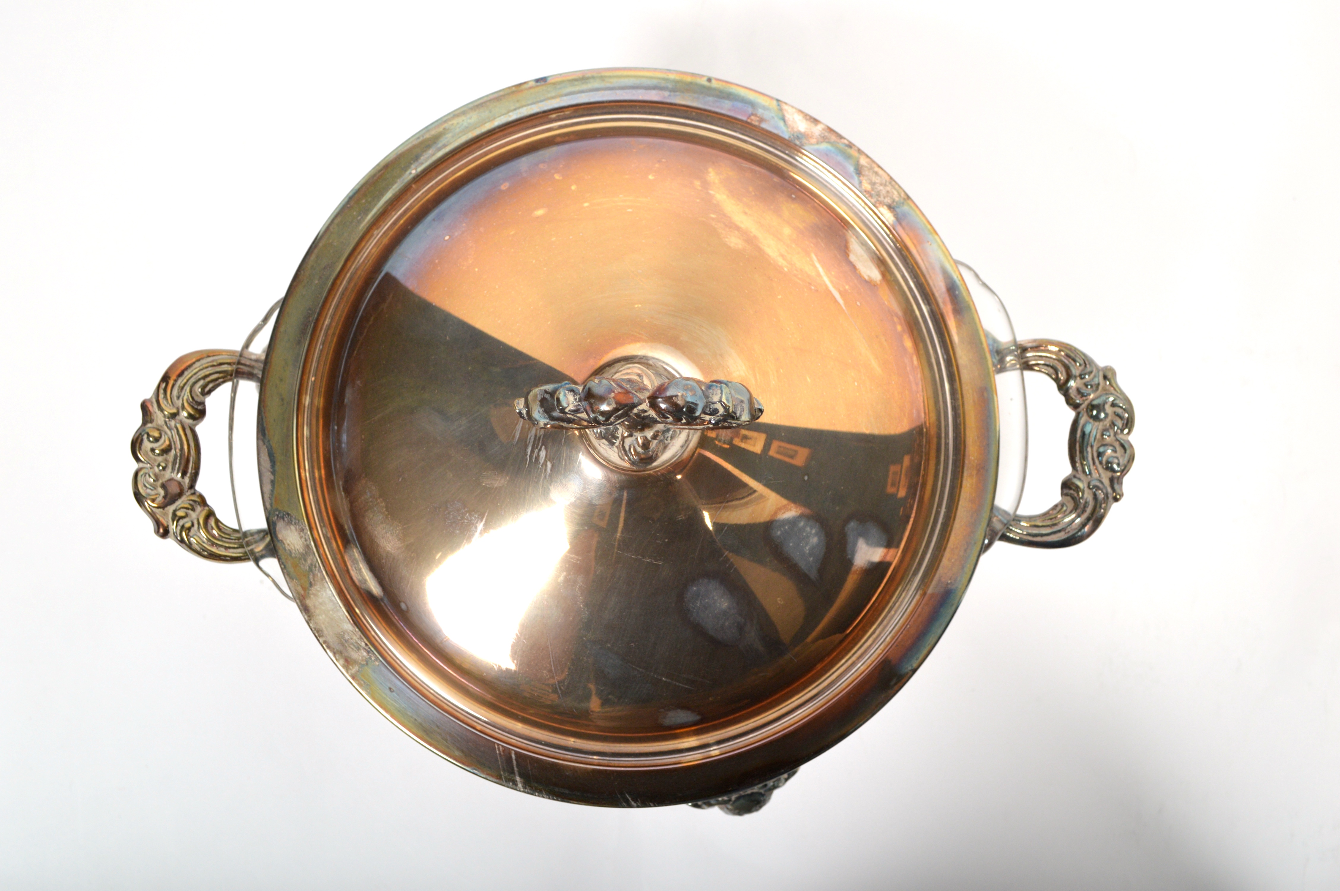 Vintage Raimond Silver Plate Chafing Dish