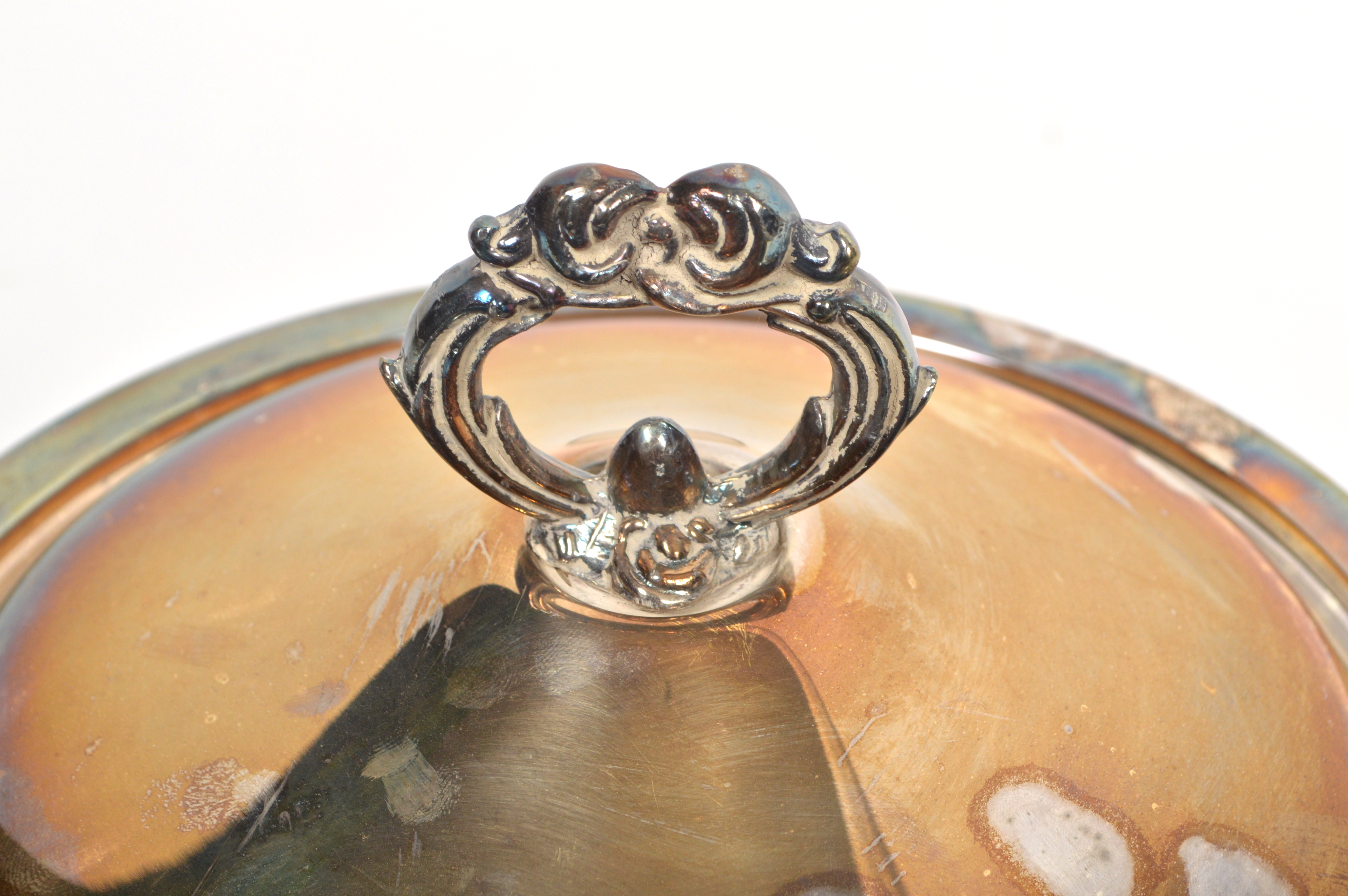 Vintage Raimond Silver Plate Chafing Dish