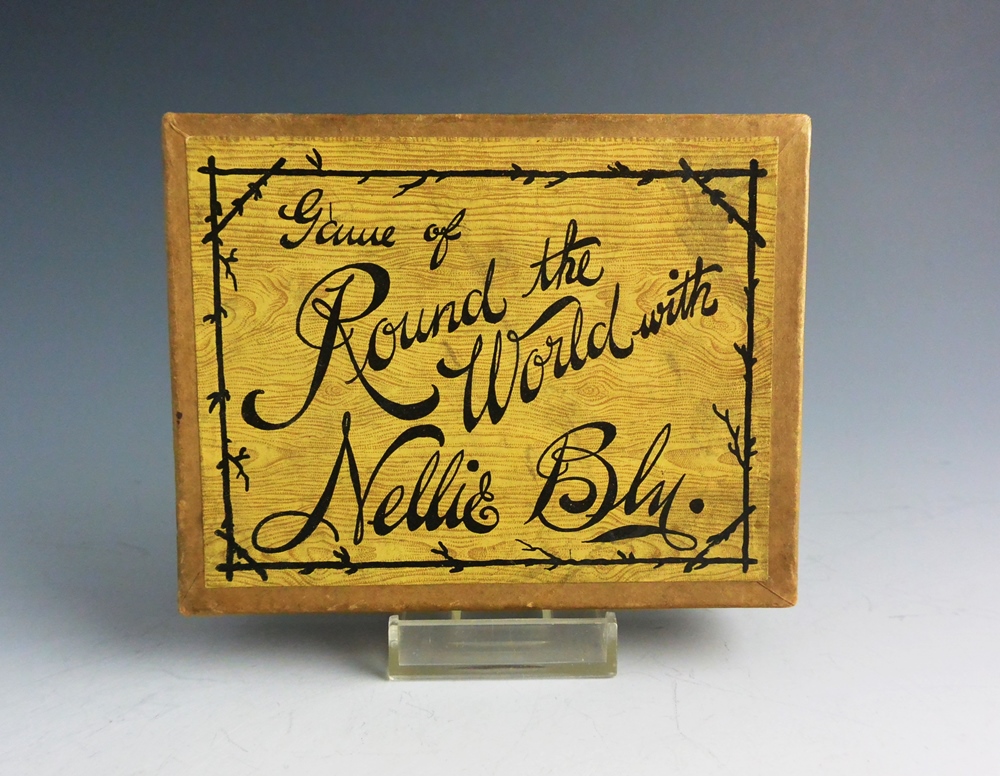Circa 1890 "Around the World with Nellie Bly" Game