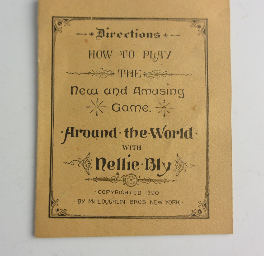 Circa 1890 "Around the World with Nellie Bly" Game