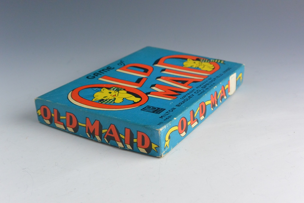 1936 Milton Bradley Game "Old Maid" In Original Box