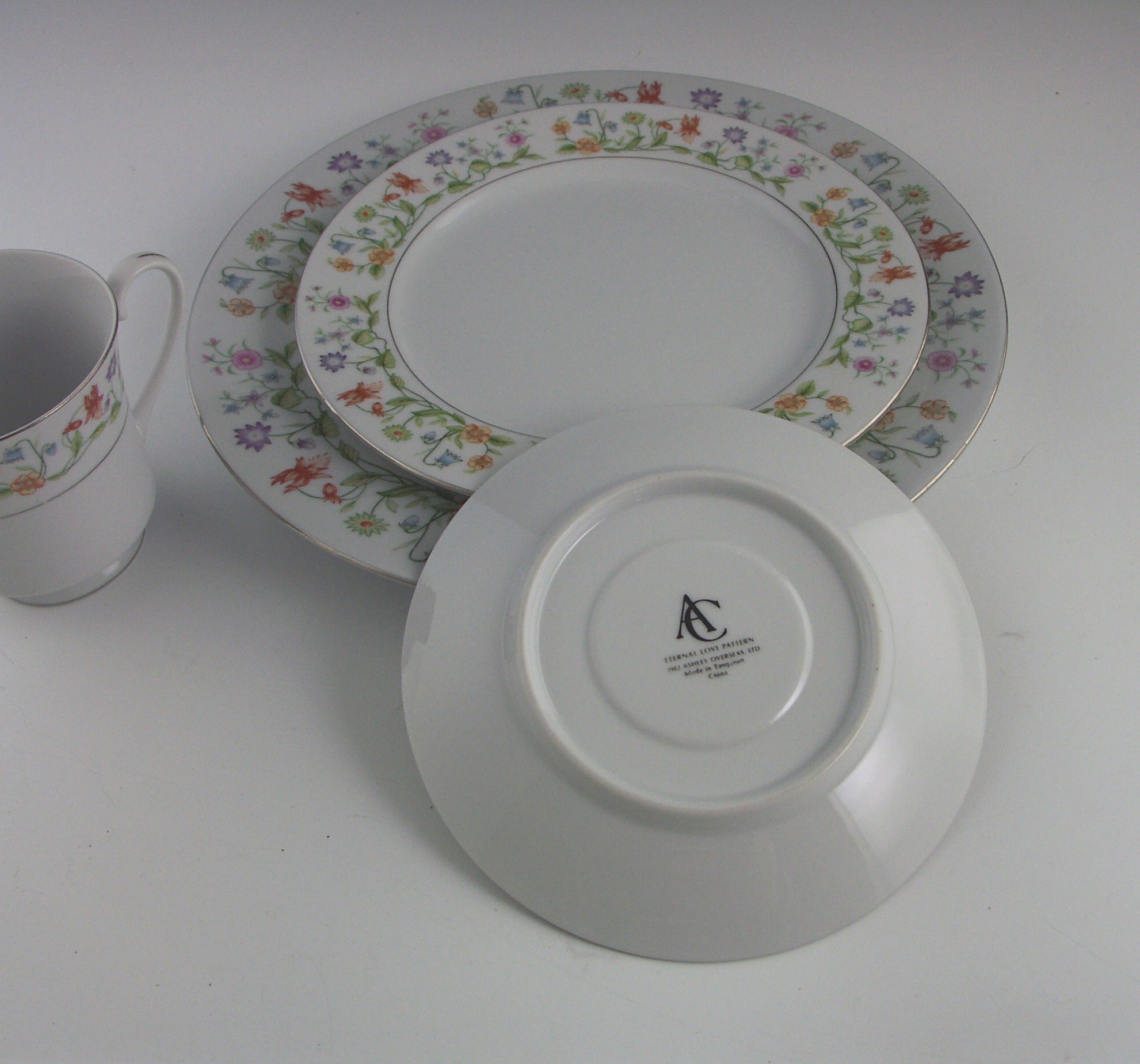 Ashley Floral China - Eternal Love Pattern