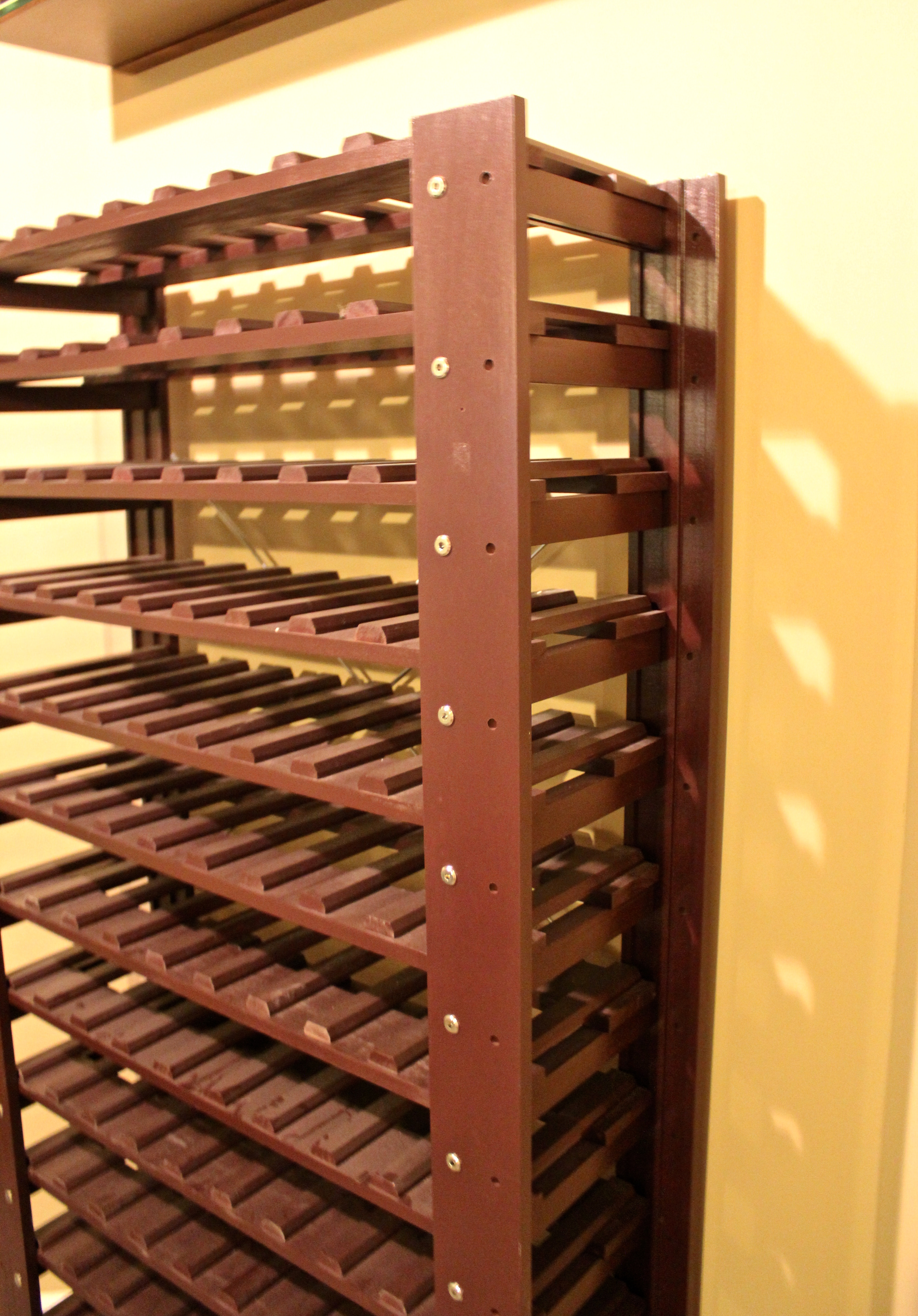 Swedish 126 Bottle Wine Rack