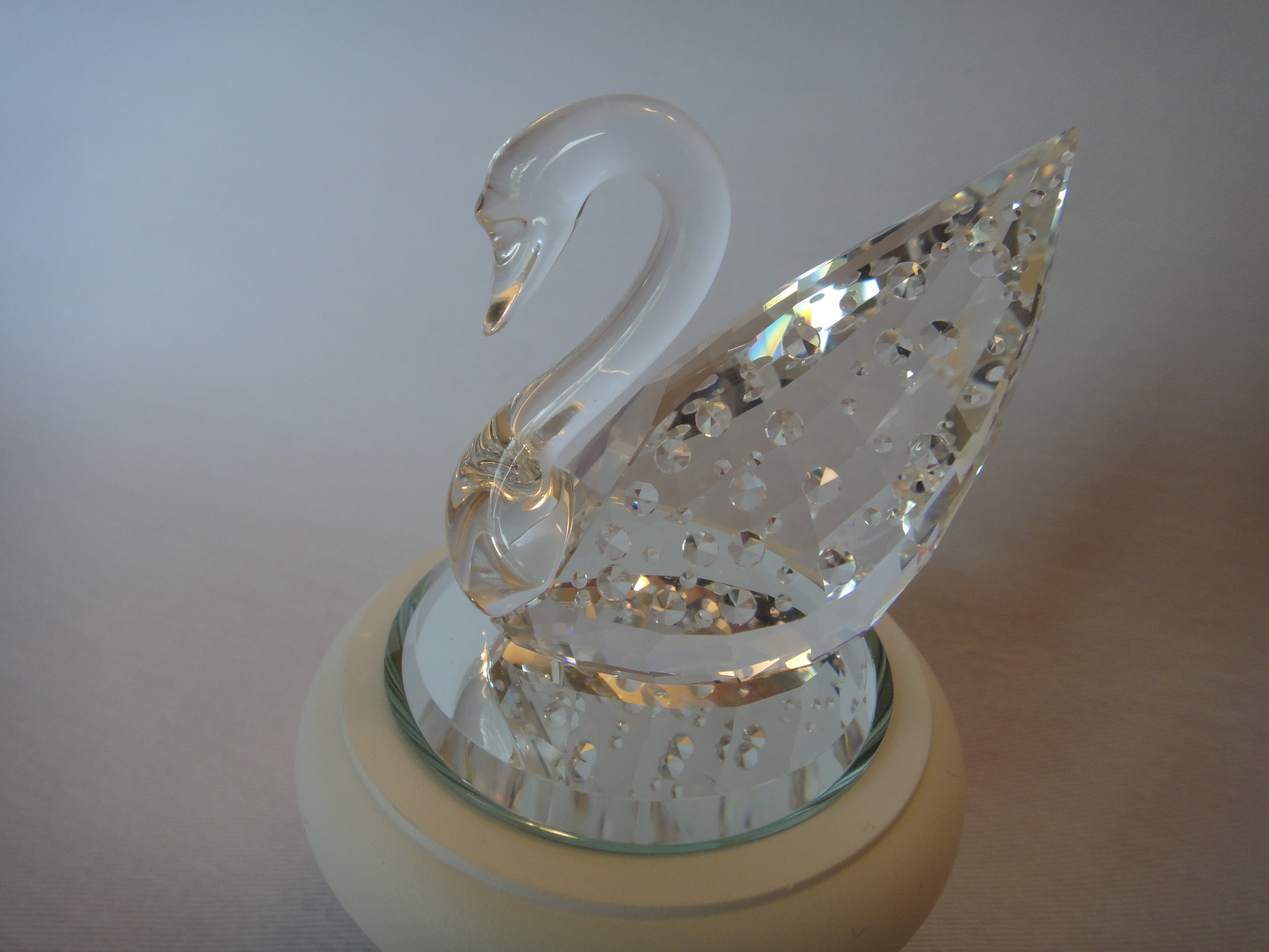 Swarovski Crystal 1995 Commemorative Edition Centenary Swan