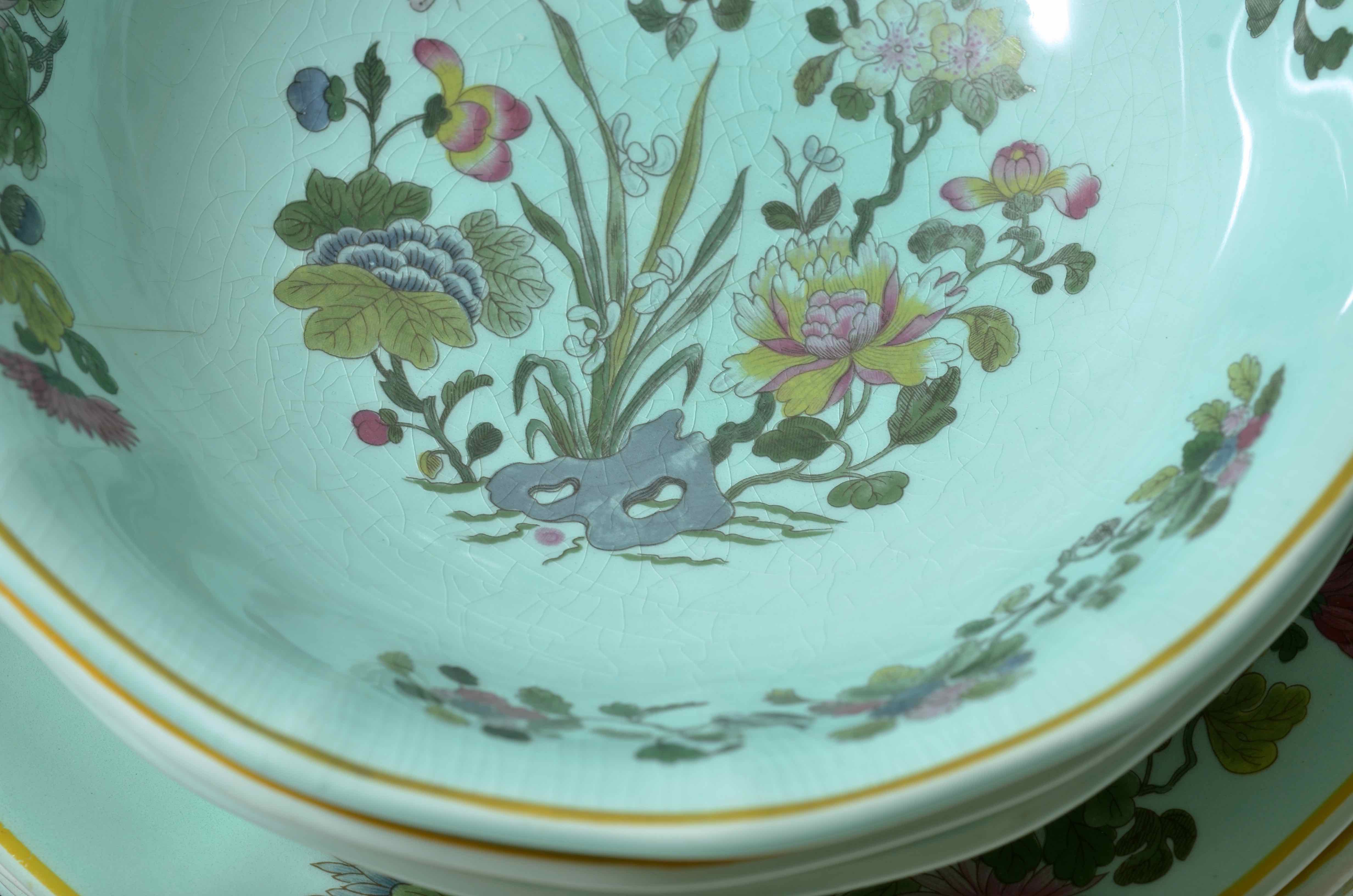 Adams Calyx Ware "Ming Jade" Ironstone Ming Jade