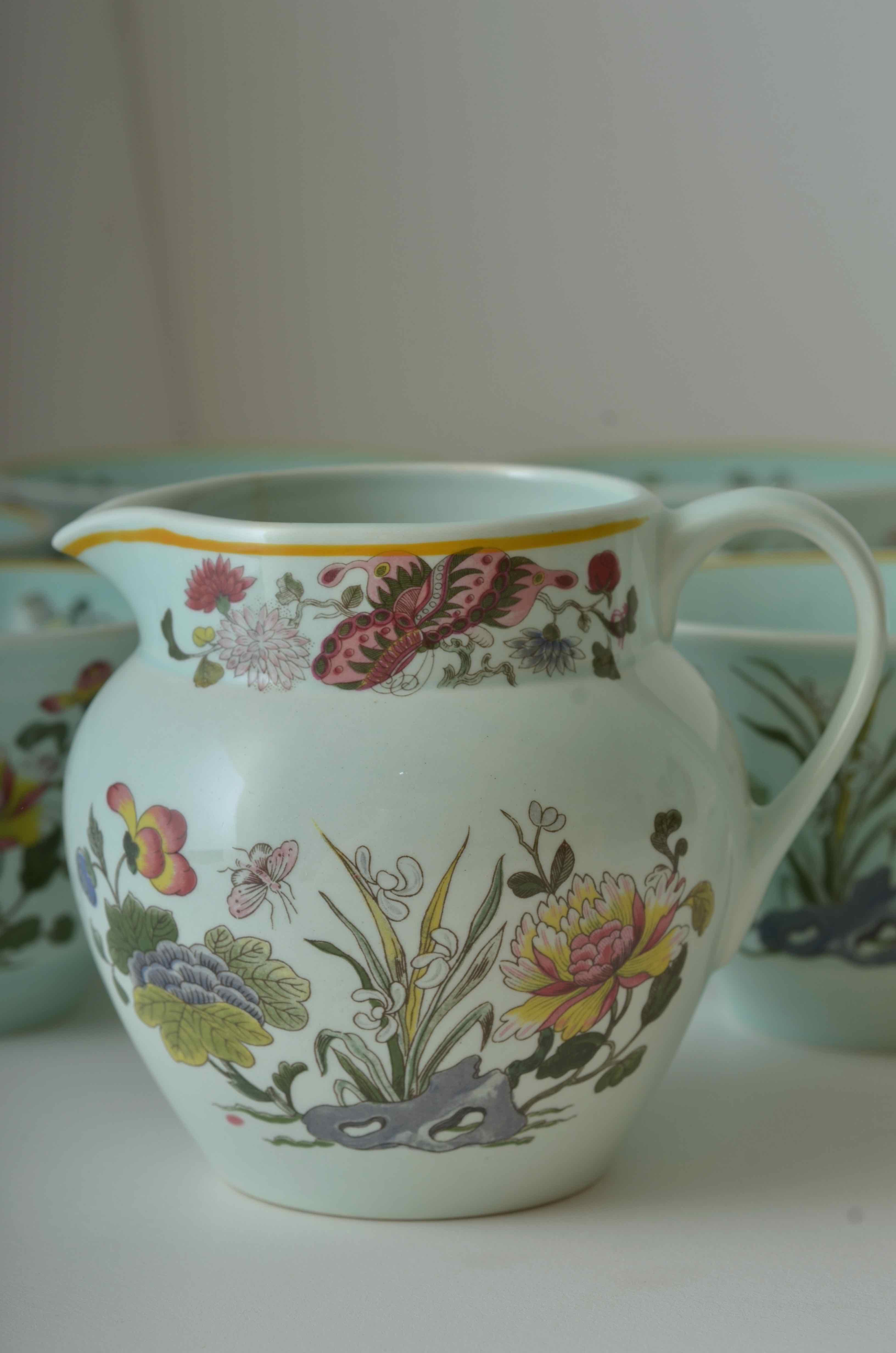 Adams Calyx Ware "Ming Jade" Ironstone Ming Jade