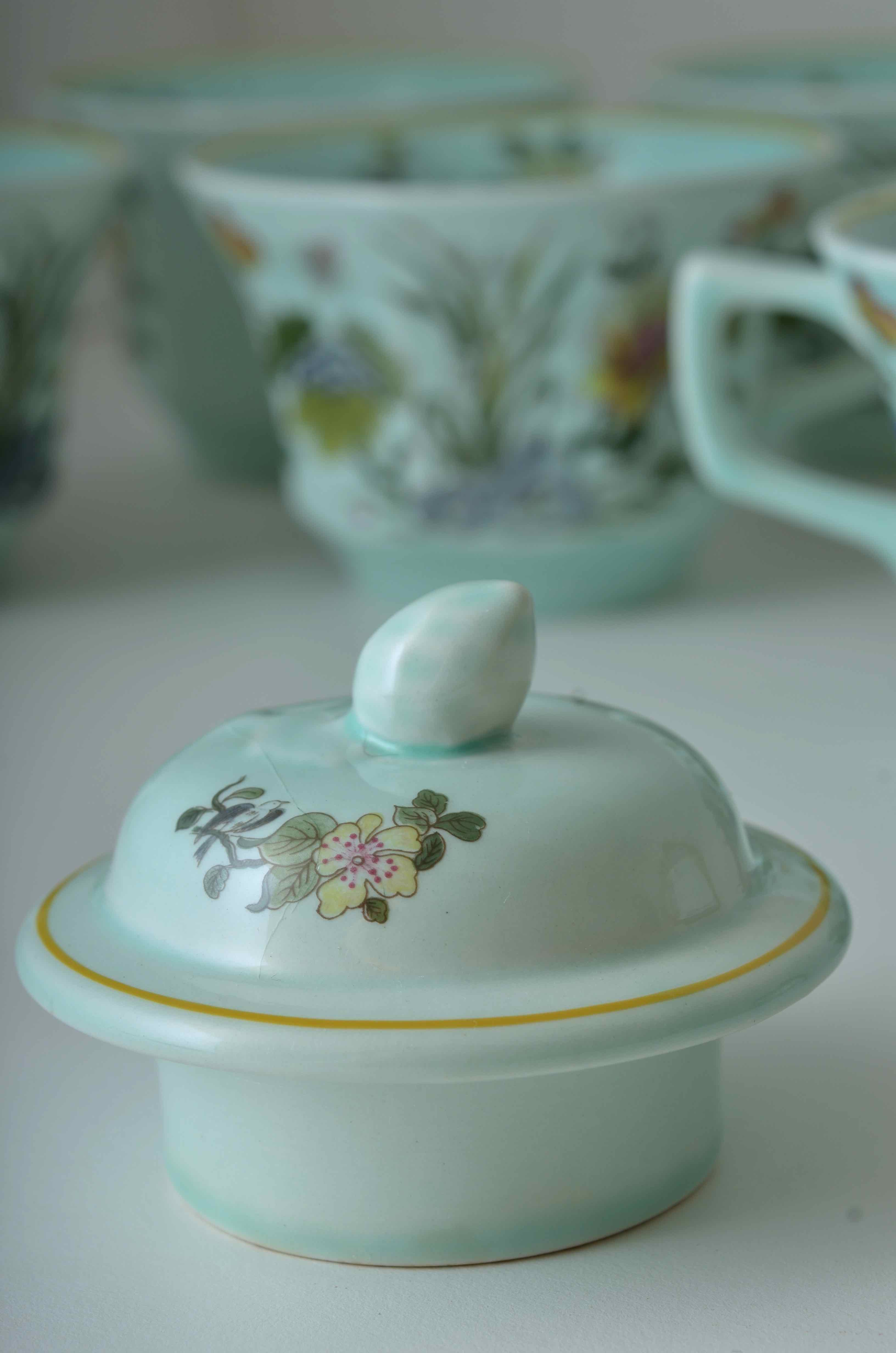 Adams Calyx Ware "Ming Jade" Ironstone Ming Jade