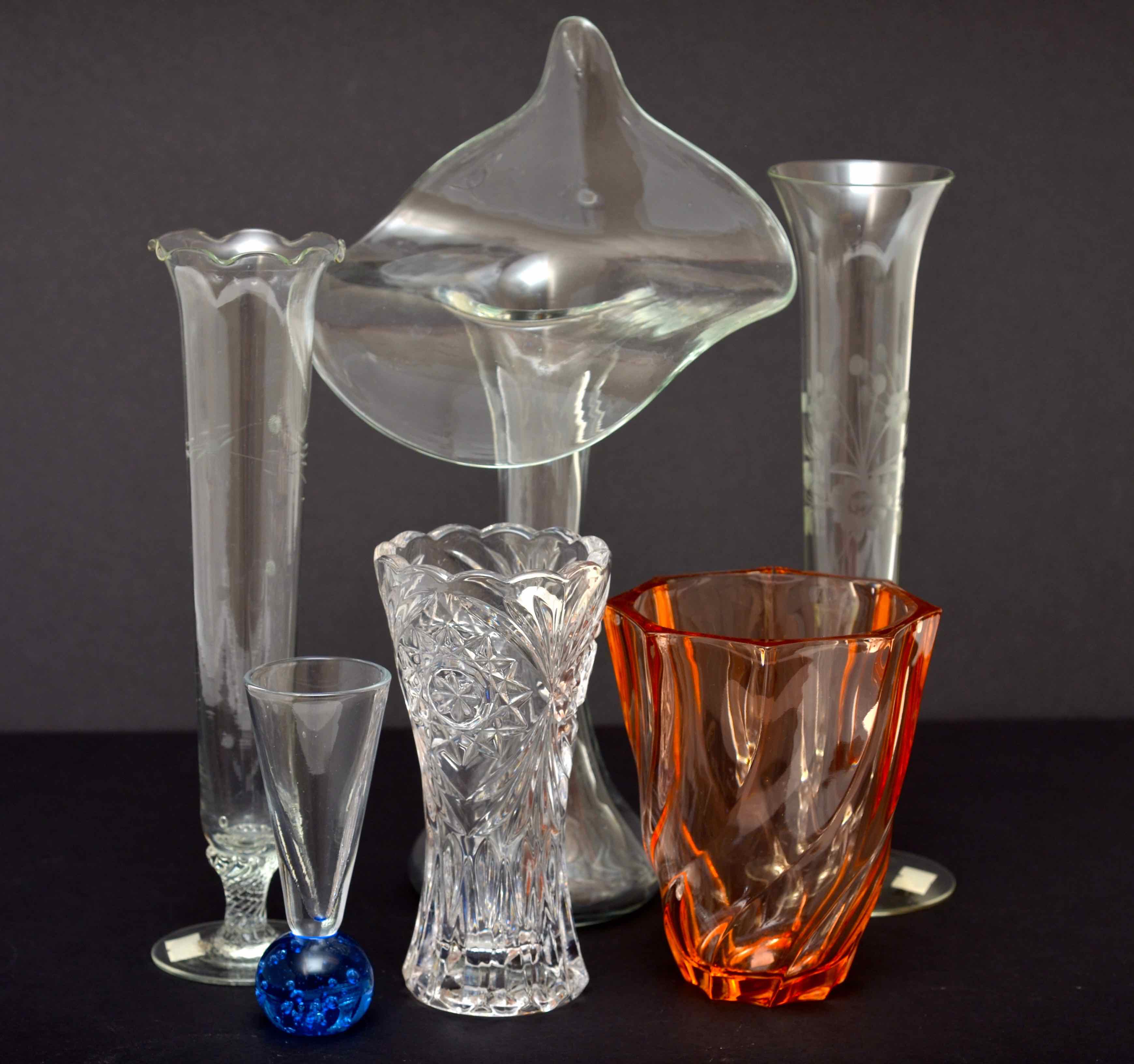 Vintage Glassware Vases