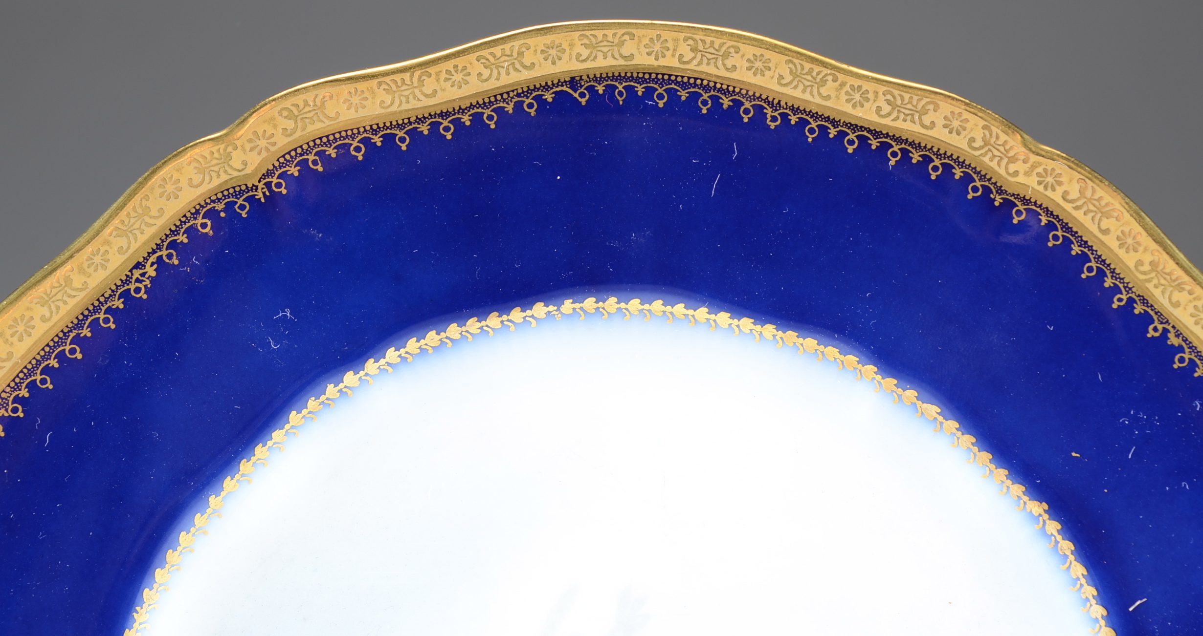 Haviland Limoge Signed Fish Plate