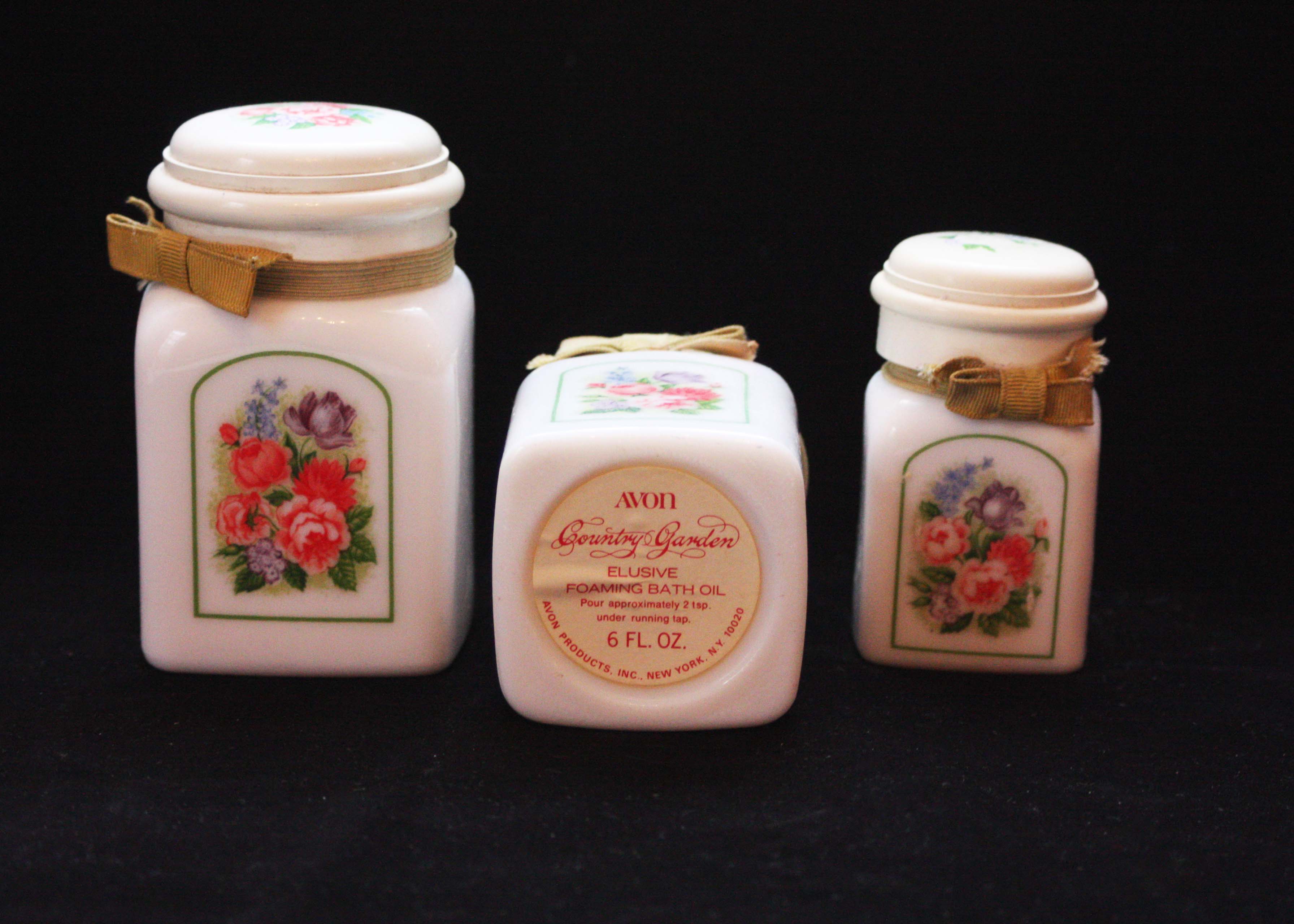Vintage Avon Containers