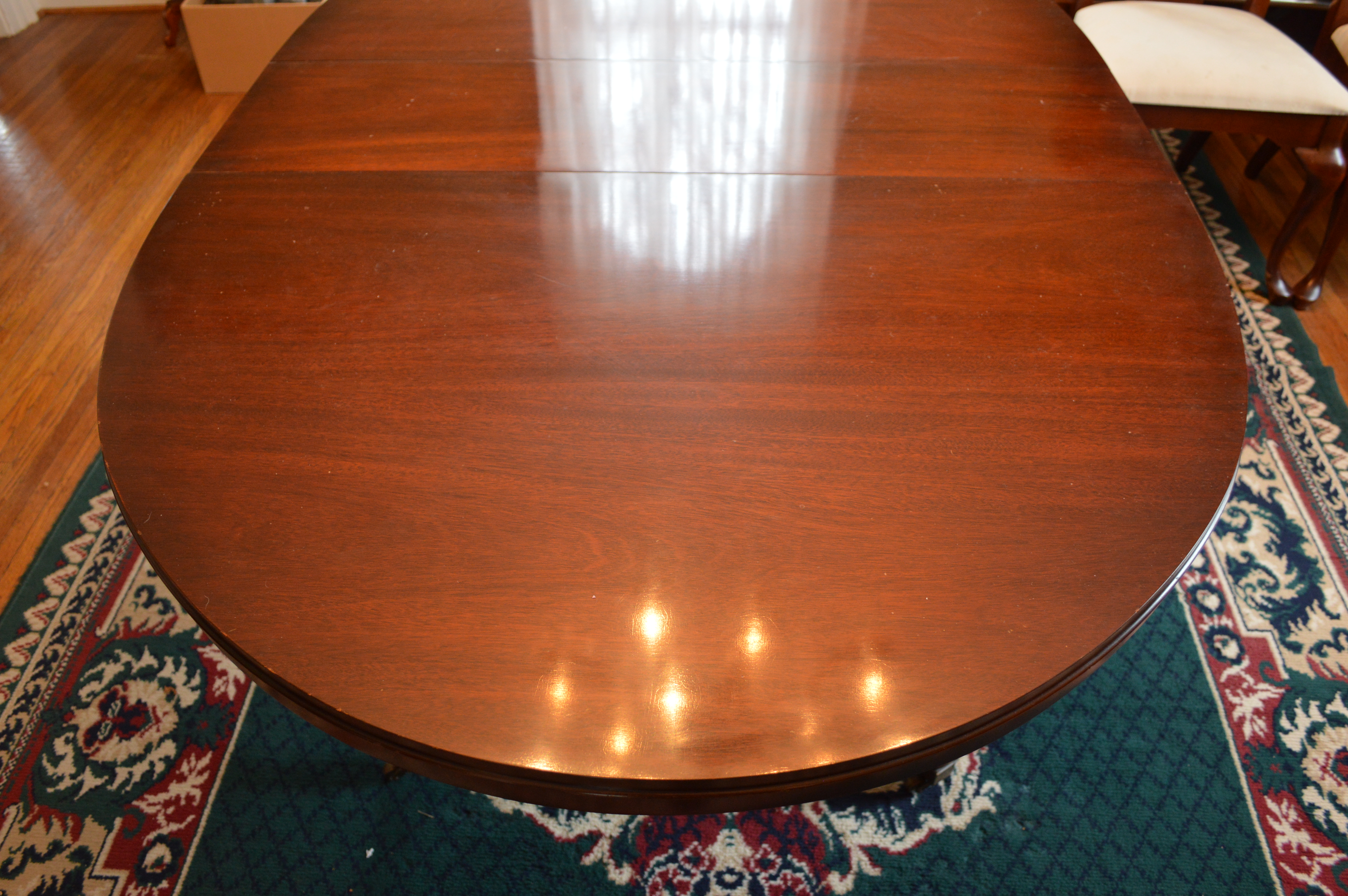 Vintage Drexel New Travis Court Dining Table With Leaves