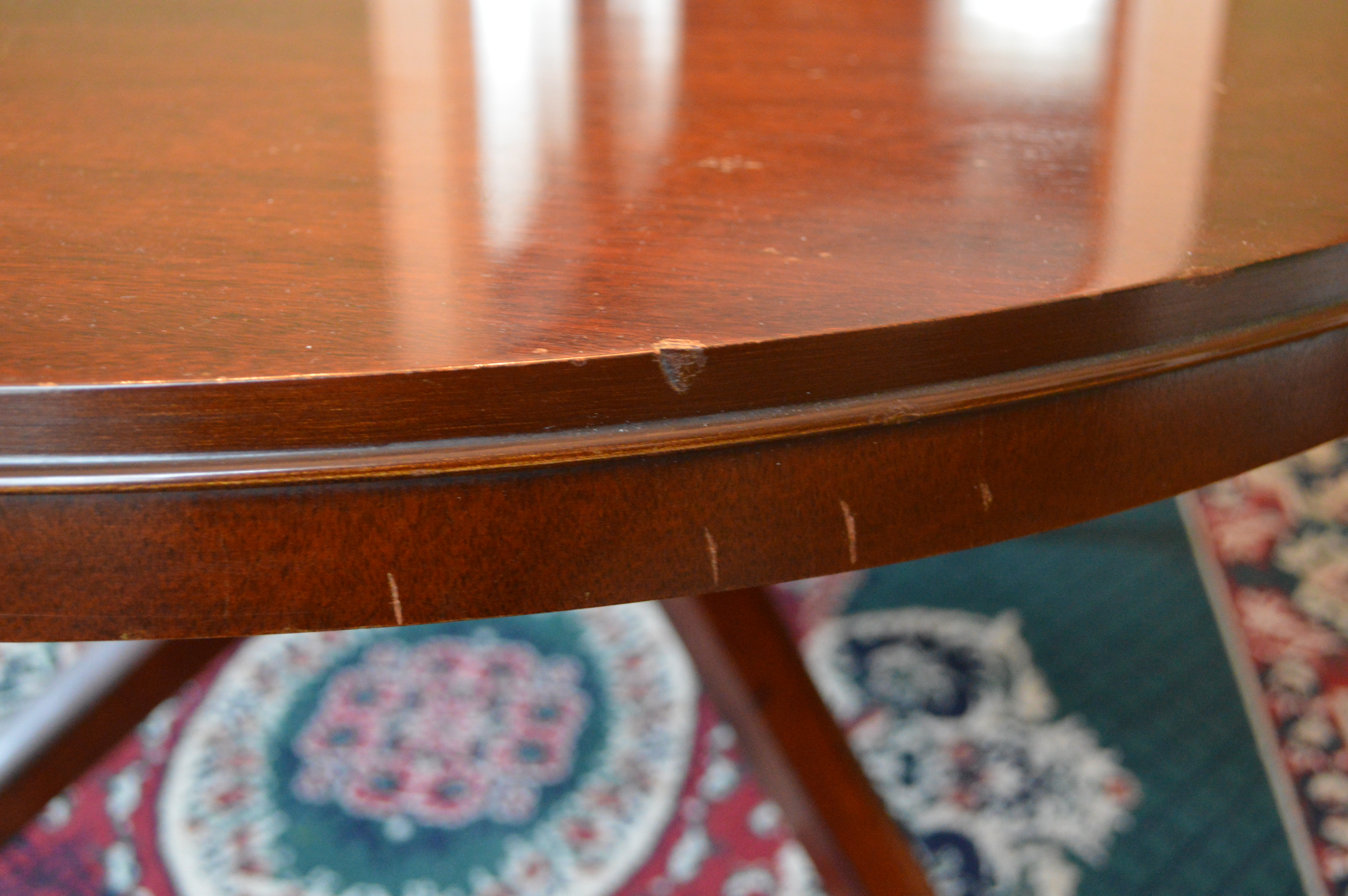 Vintage Drexel New Travis Court Dining Table With Leaves