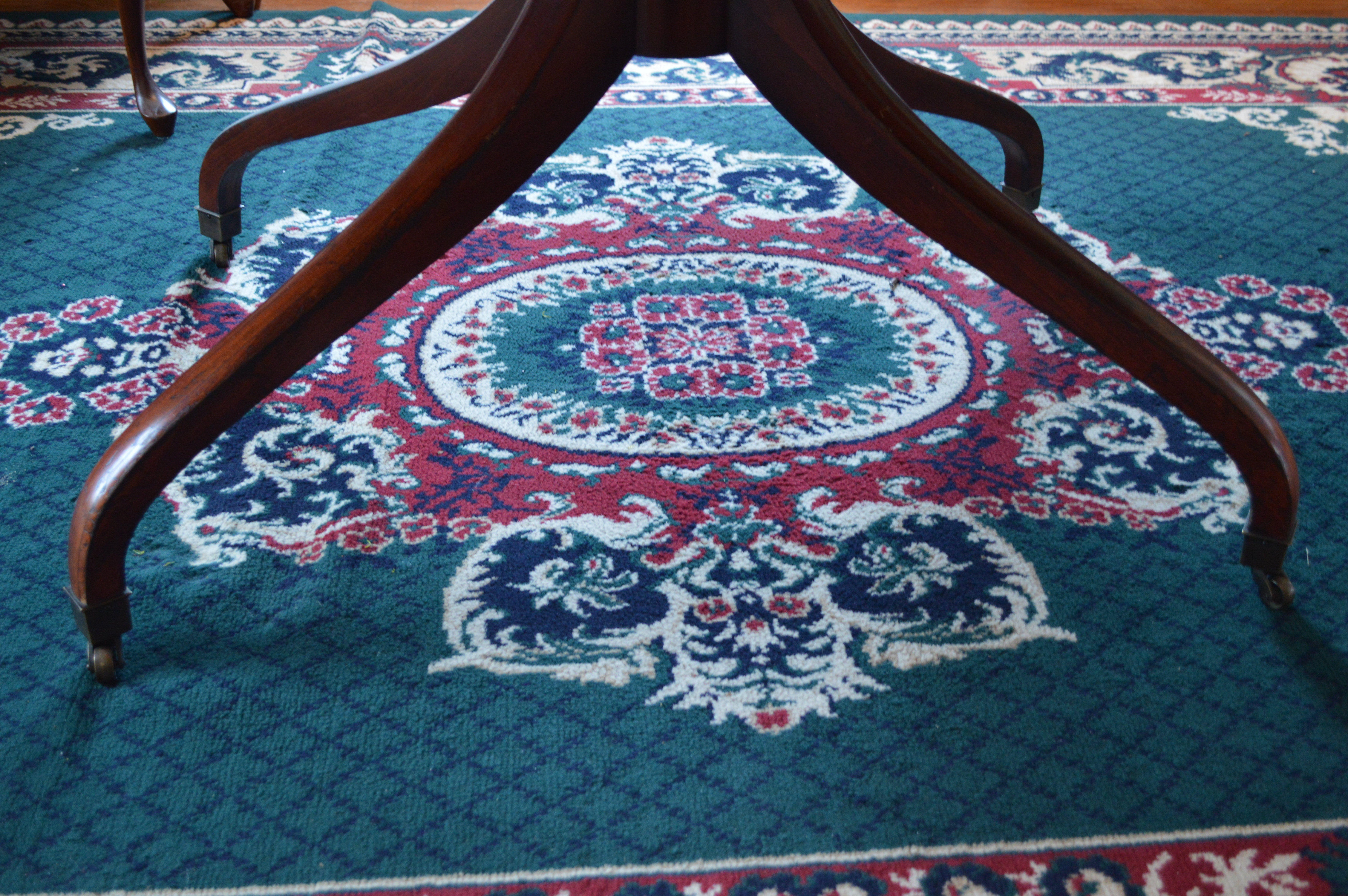 Vintage Drexel New Travis Court Dining Table With Leaves