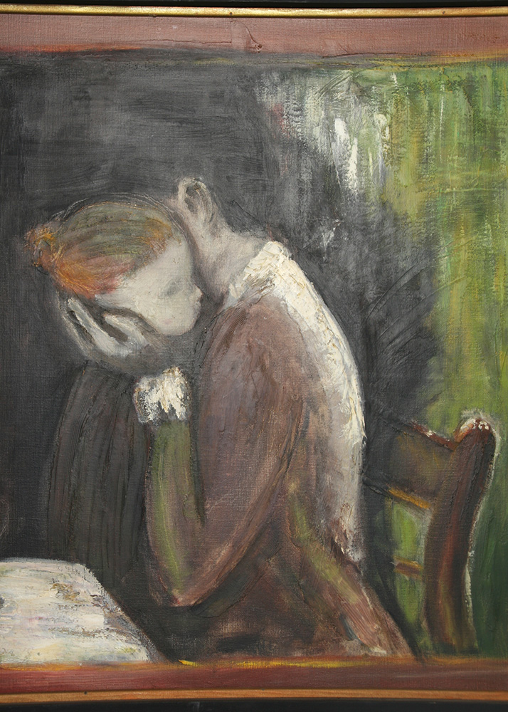 Signed Richard Slagle Oil Painting 1966