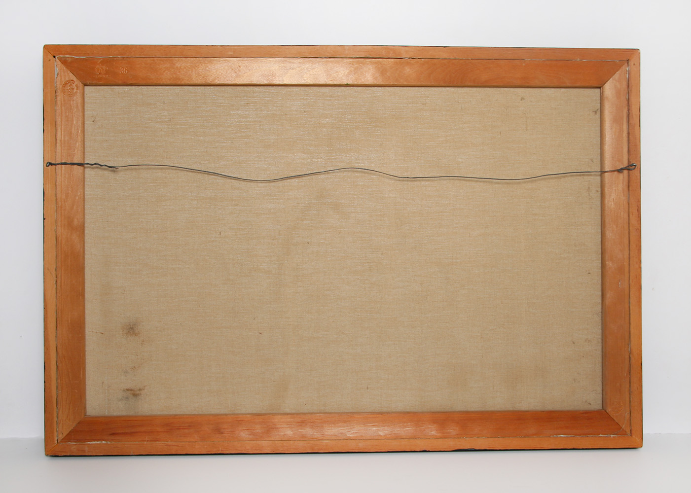 Signed Richard Slagle Oil Painting 1966