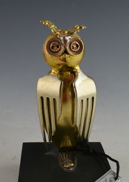 Raul Zuniga Owl Spoon Sculpture