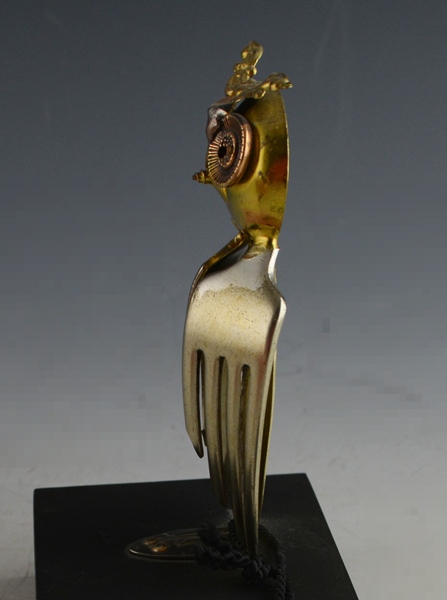 Raul Zuniga Owl Spoon Sculpture