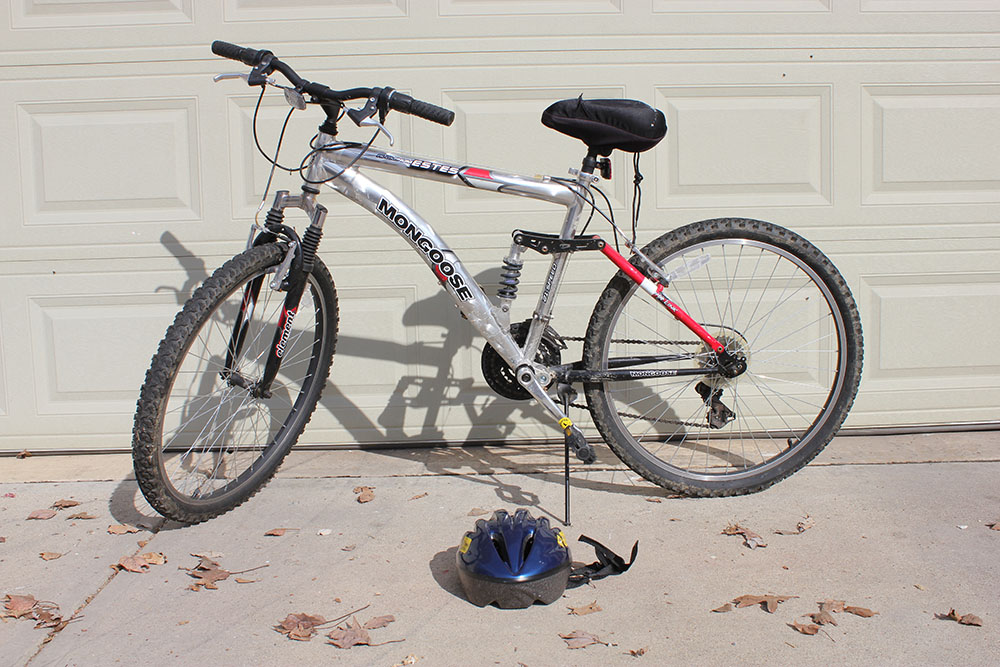 Boy's Mongoose Estes Full Suspension 21-Speed Mountain Bike