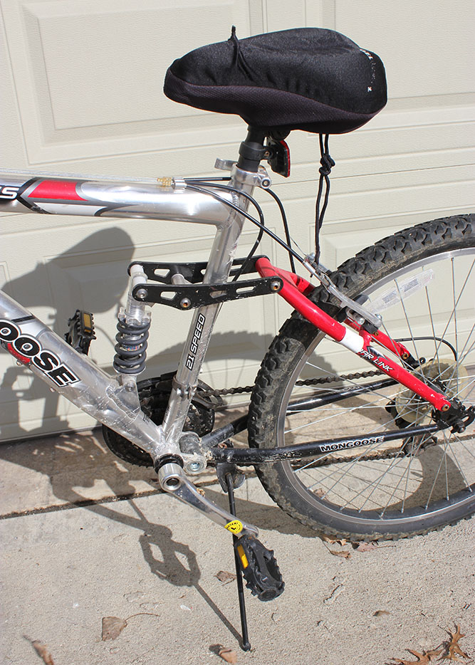 Boy's Mongoose Estes Full Suspension 21-Speed Mountain Bike