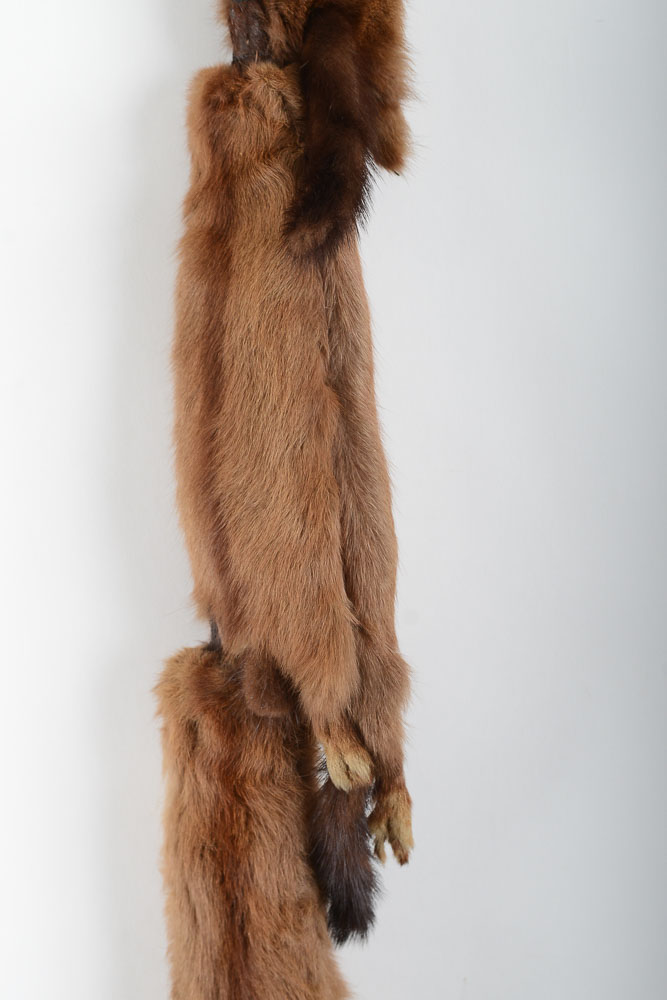Full Body Mink Pelt Scarf