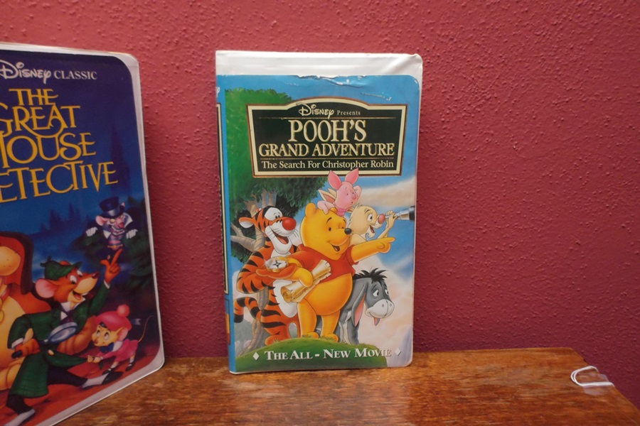 Six Disney VHS Cassette Tape Movies