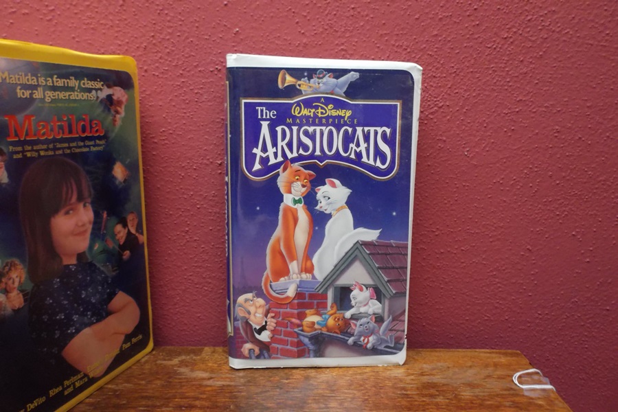 Six Disney VHS Cassette Tape Movies