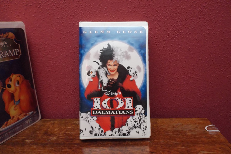 Six Disney VHS Cassette Tape Movies