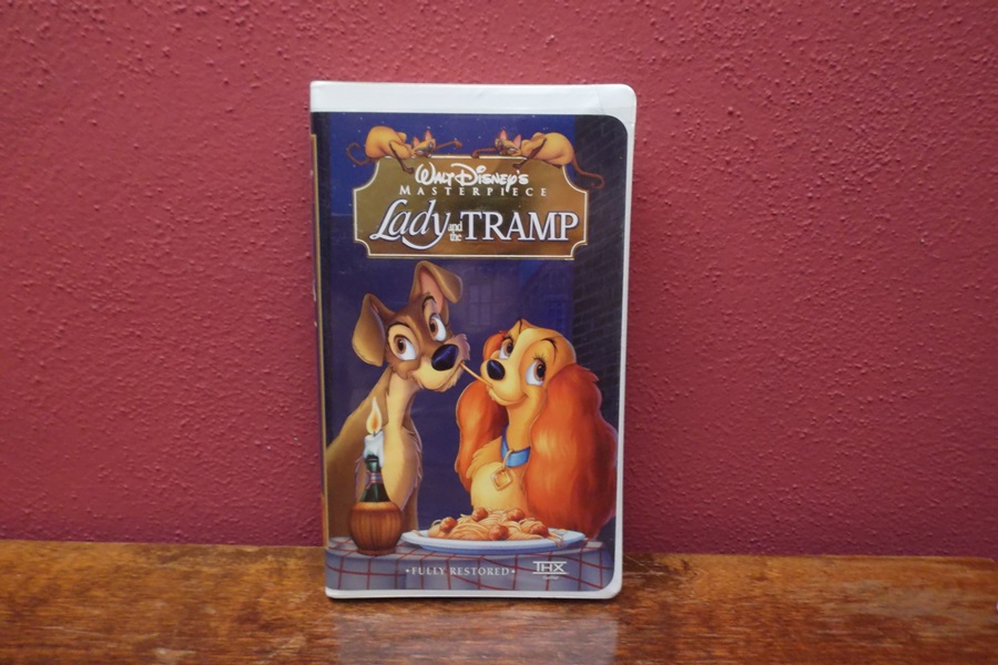 Six Disney VHS Cassette Tape Movies