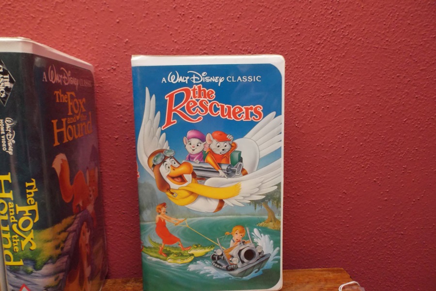 Six Disney VHS Cassette Tape Movies