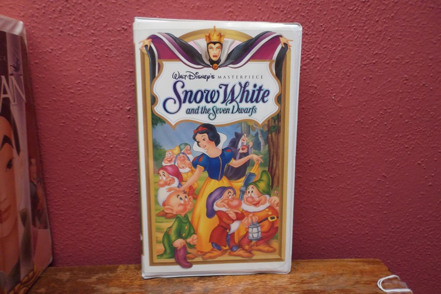 Six Disney VHS Cassette Tape Movies