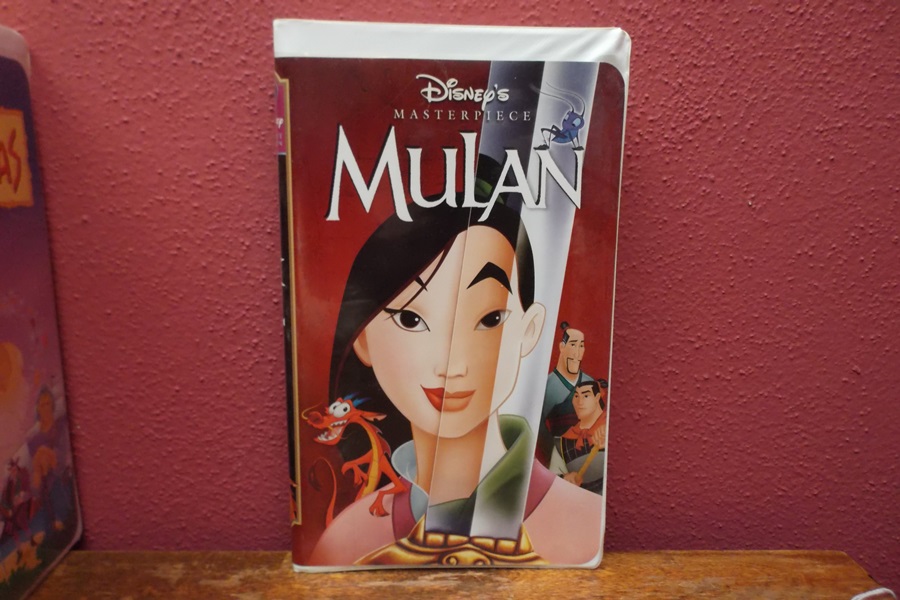 Six Disney VHS Cassette Tape Movies