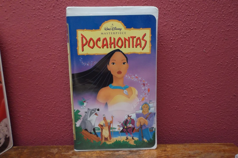Six Disney VHS Cassette Tape Movies