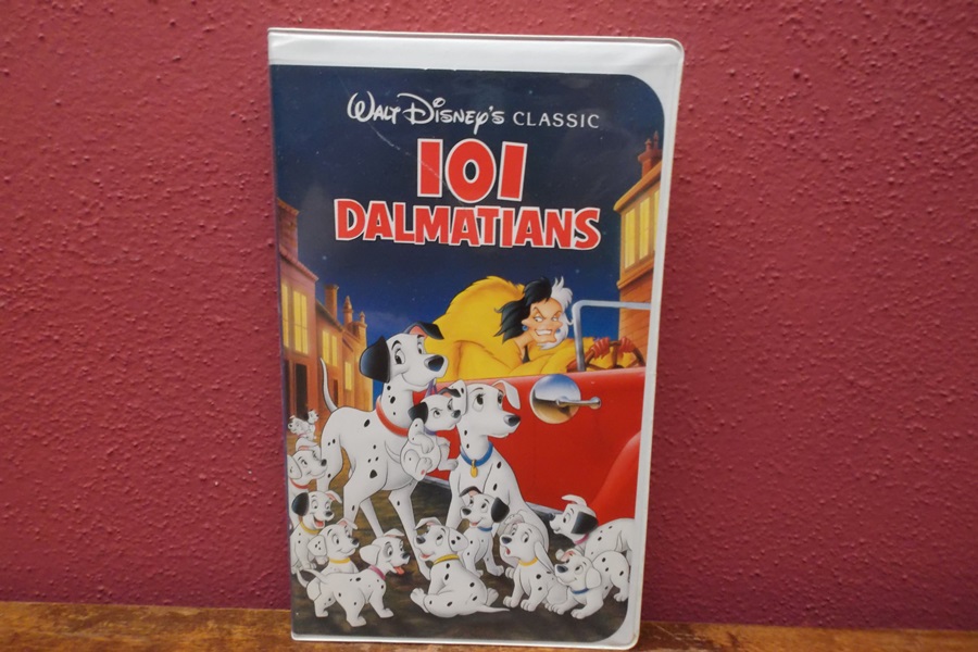 Six Disney VHS Cassette Tape Movies