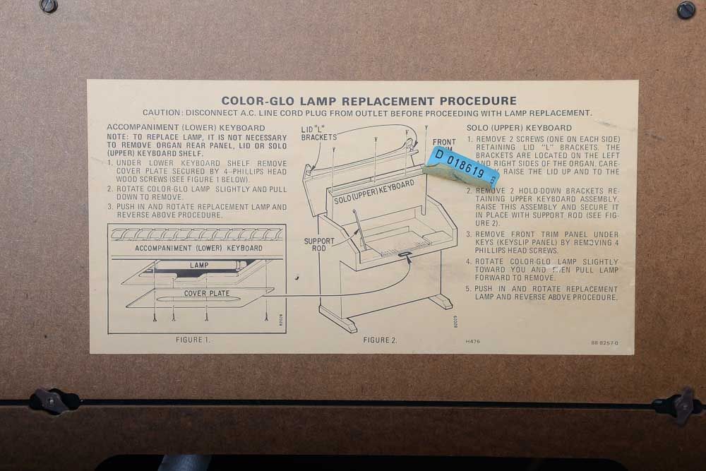 Vintage Thomas "Playmate" Electric Organ