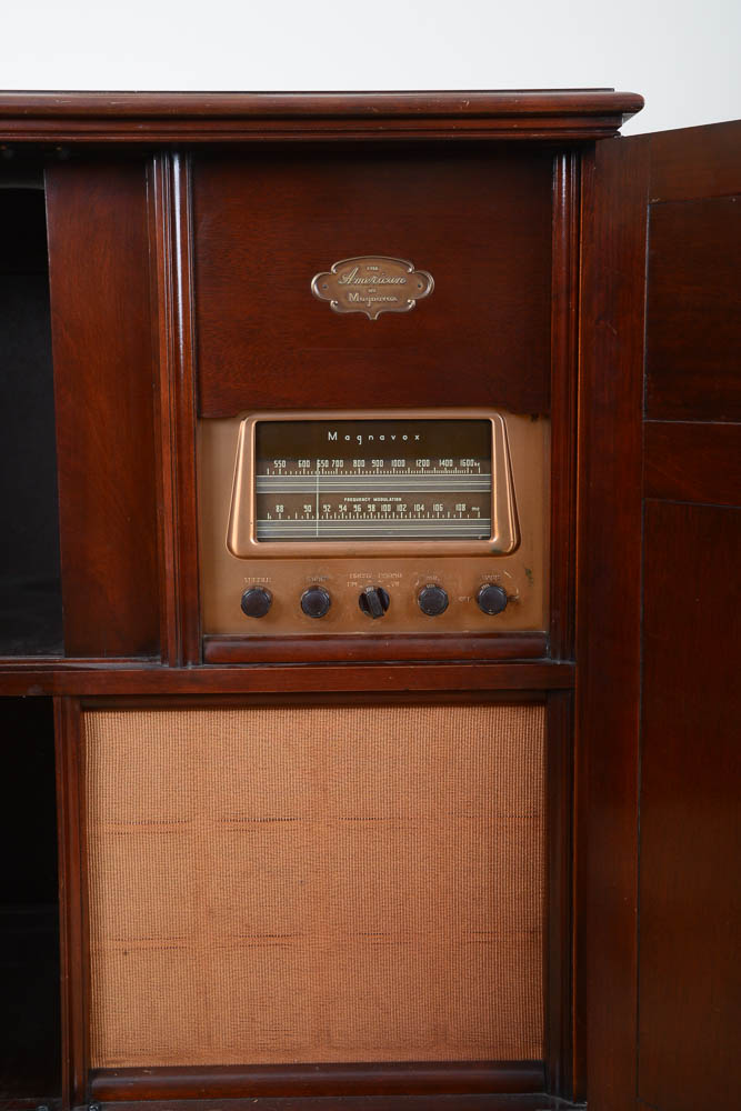 "The American" by Magnavox Stereo Console