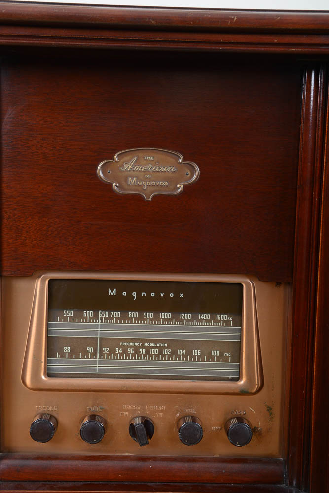 "The American" by Magnavox Stereo Console