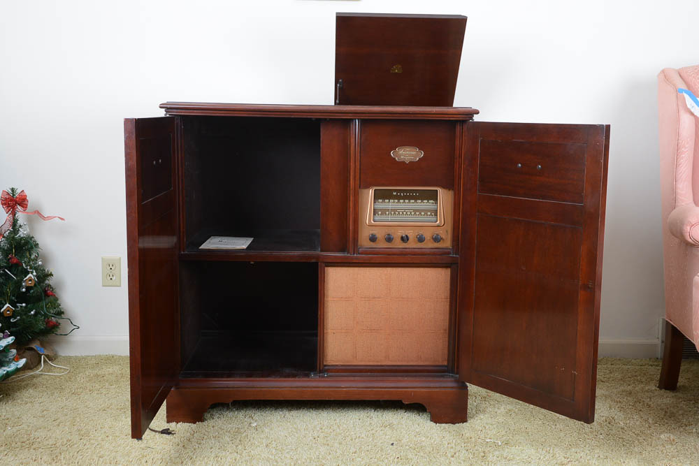 "The American" by Magnavox Stereo Console