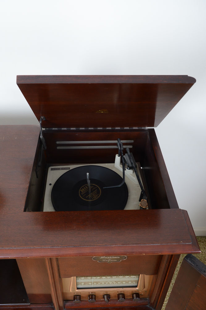 "The American" by Magnavox Stereo Console